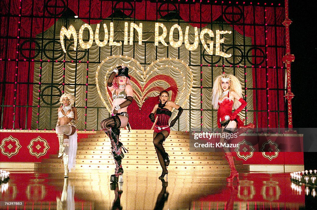 The Cast of Lady Marmalade Video, Self Assignment, January 1, 2001