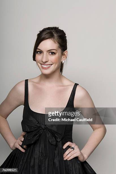 Anne Hathaway; Anne Hathaway by Michael Caulfield; Anne Hathaway, Hollywood Life's Breakthrough of the Year Awards, December 10, 2006; Los Angeles;...