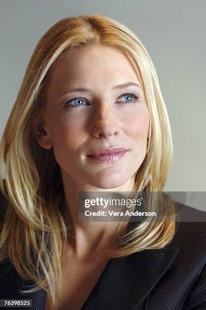 Cate Blanchett; Cate Blanchett by Vera Anderson; Cate Blanchett, Self Assignment, December 5, 2006; Beverly Hills; California.