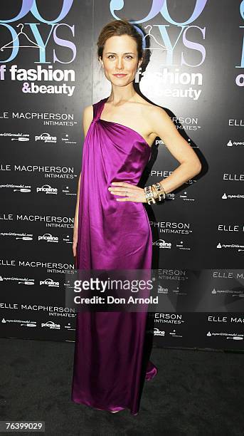 Saskia Burmeister attends the "30 Days of Fashion & Beauty" Launch Event, launching the month long extravaganza of fashion and beauty hosted by 12 of...