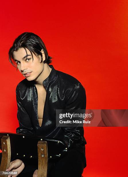 Singer Julio Iglesias Jr. Is photographed for Latina Magazine in 2000.