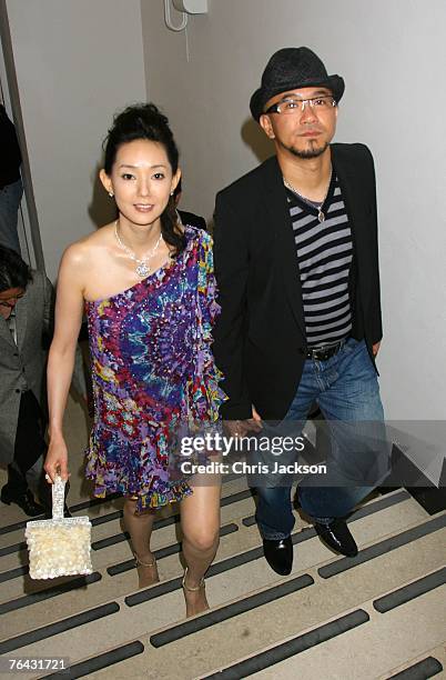 Actress Maho Toyota and director Shinji Aoyama attend the Sad Vacation Premiere during Day 3 of the 64th Annual Venice Film Festival on August 31,...