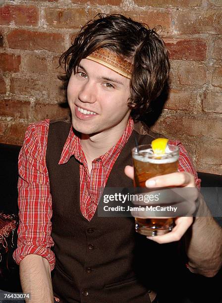 Ryan Ross Of Panic At The Disco Celebrates His 21st Birthday At Angels