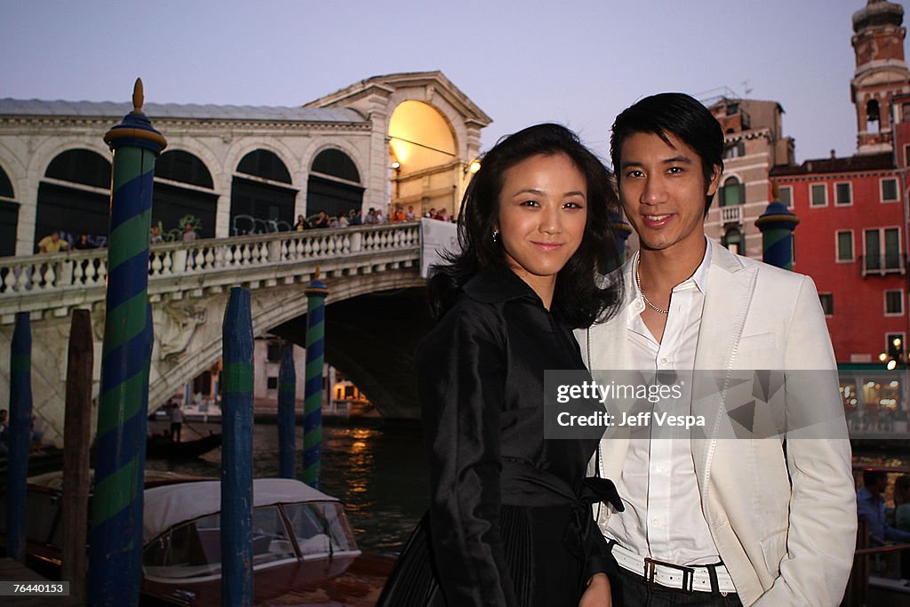 64th Venice Film Festival - Cast of "Se, Jie (Lust, Caution)" Visits The Realto Bridge