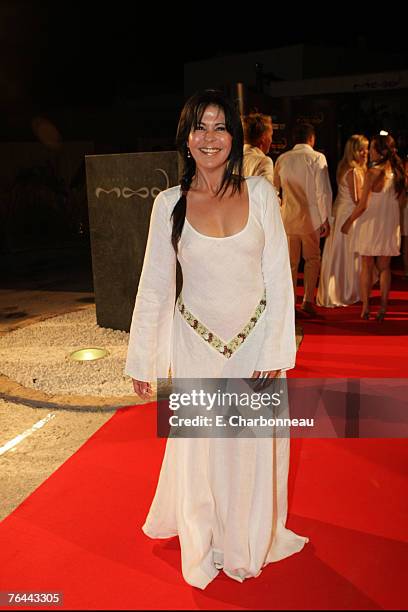 Maria Conchito Alonso at the Playing for Good VIP Beach Club Party Party on August 31, 2007 at Mood Beach Club in Mallorca, Spain.