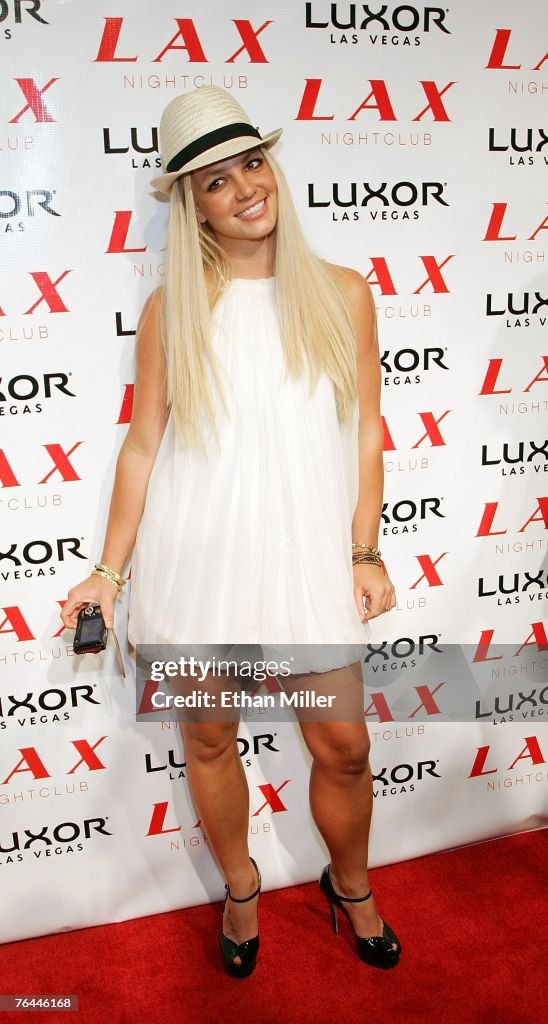 Britney Spears Hosts LAX Las Vegas Grand Opening