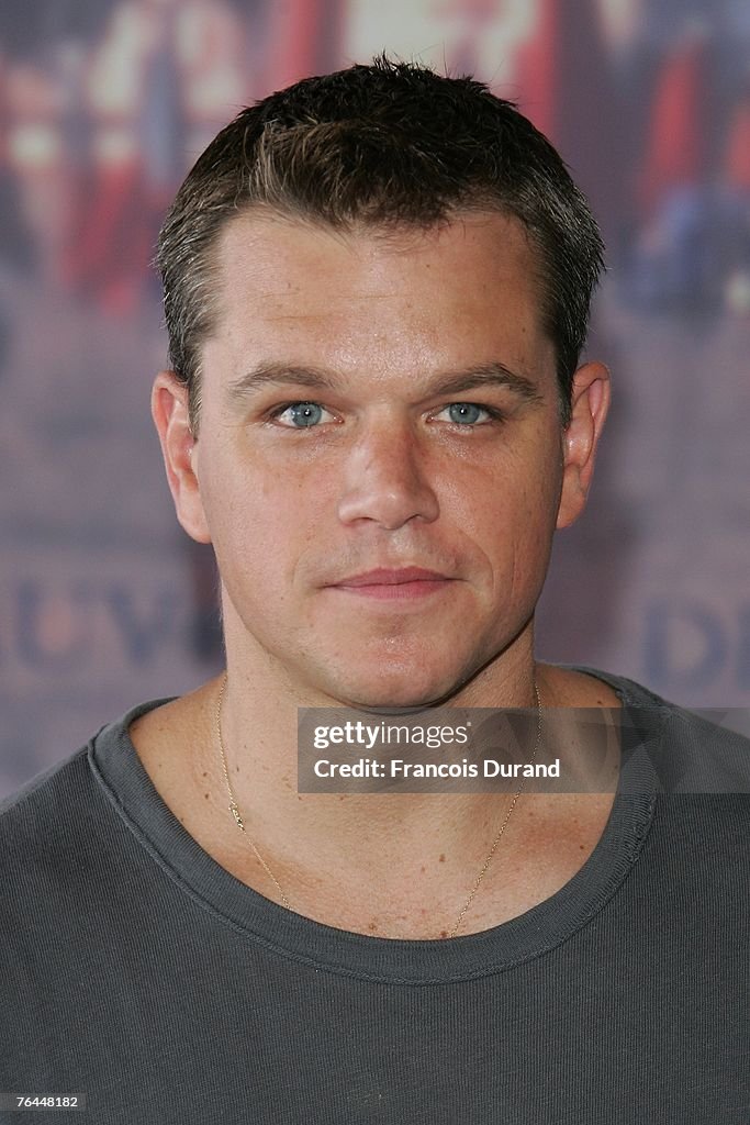 33rd Deauville Film Festival : The Bourne Ultimatum - Photocall