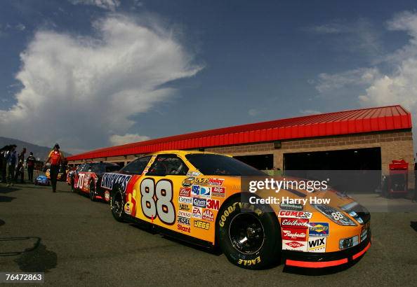 Snickers Dark Car Ricky Rudd Ricky Rudd, driver of the Snickers/Generation max Ford, drives to the ...