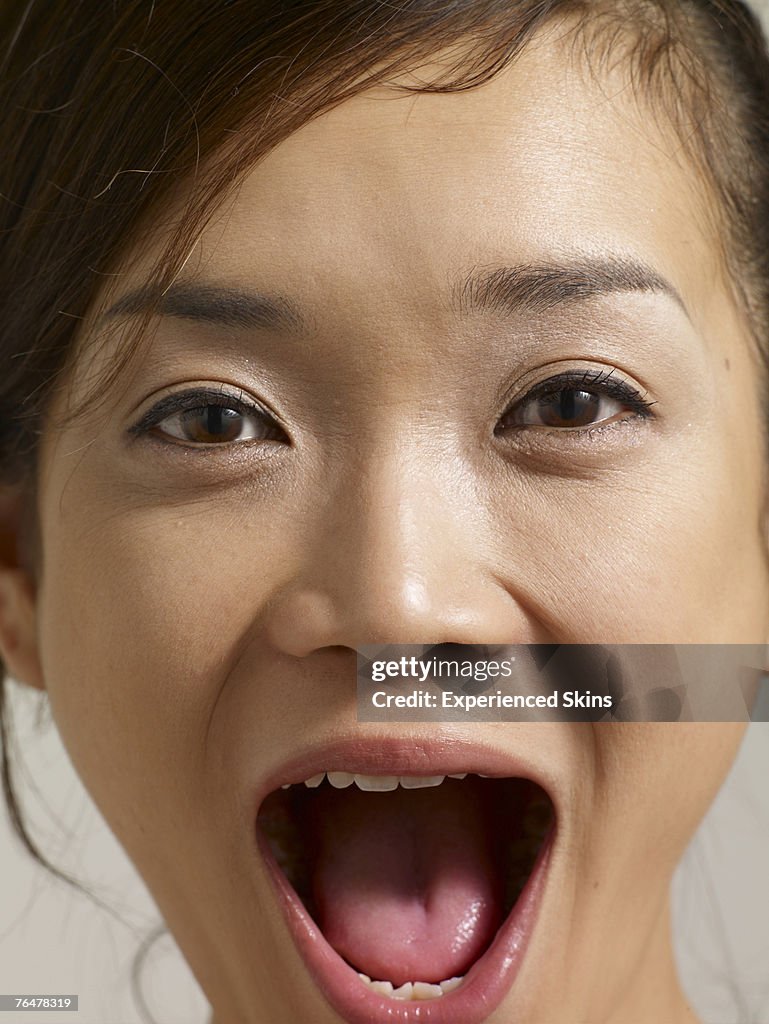 Human With Math Open Anatomy Human Open Mouth Medical Diagram Stock Vector