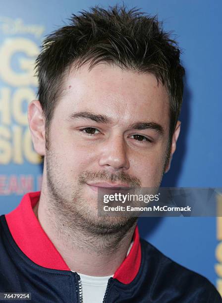 Danny Dyer arrives at the 'High School Musical 2' - European Premiere at the O2 Arena on 2 September 2007 in London England