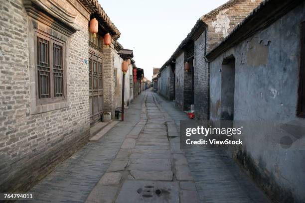 xiahe ancient town of huaian,jiangsu province,china - jiangsu province stock-fotos und bilder