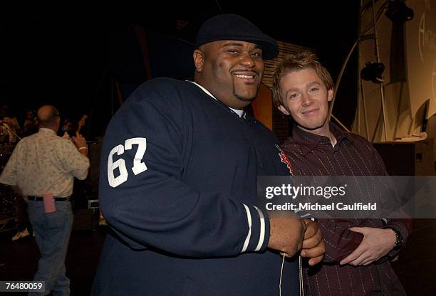 Ruben Studdard and Clay Aiken