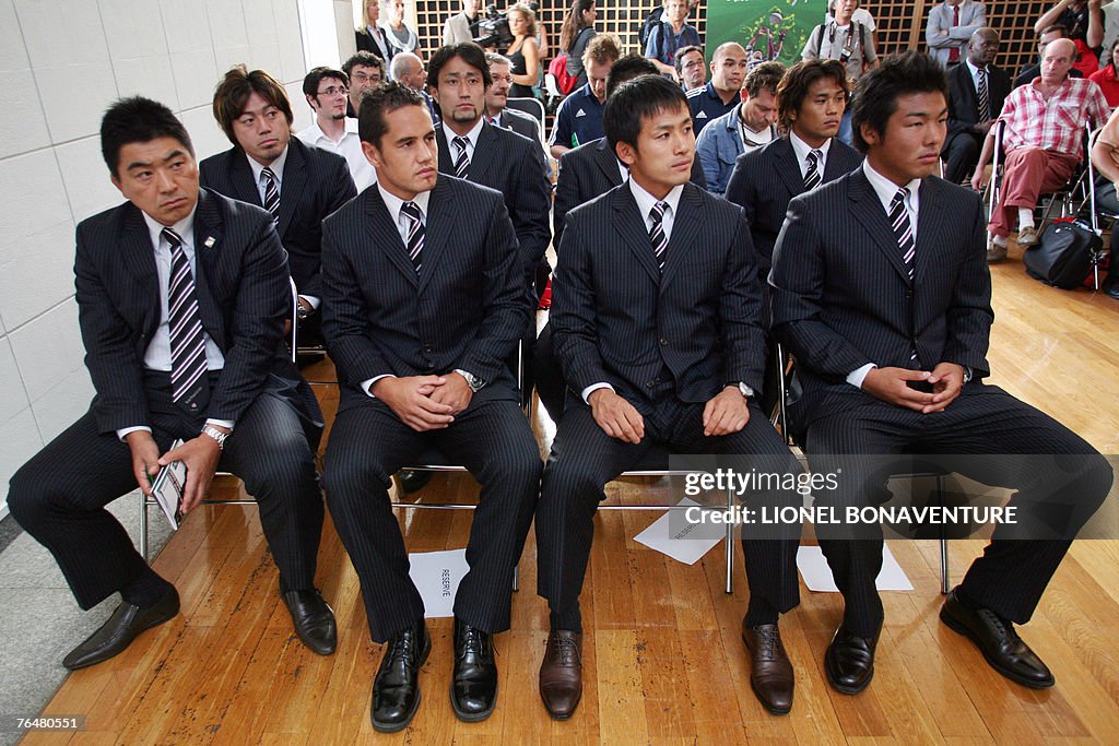 Japan's rugby national team manager Osam