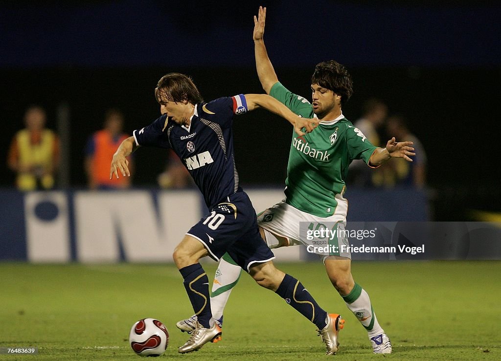 Dinamo Zagreb v Werder Bremen - UEFA Champions League Qualifier