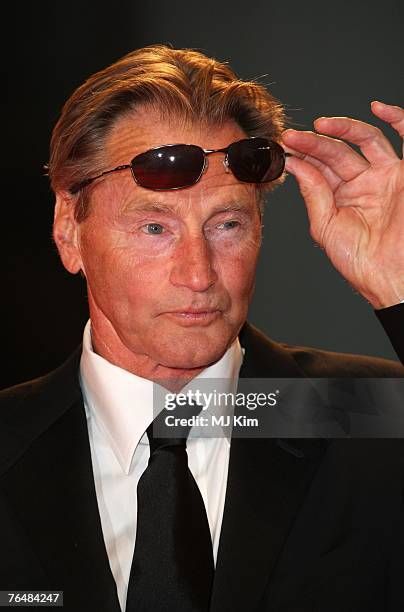 Actor Sam Shepard attends The Assassination Of Jesse James By The Coward Robert Ford premiere in Venice during day 5 of the 64th Venice Film Festival...