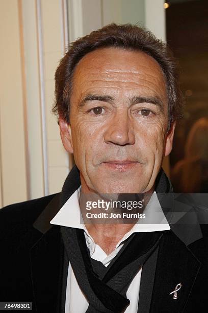Robert Lindsay attends the TV Quick and TV Choice Awards at the Dorchester Hotel on September 03, 2007 in London.