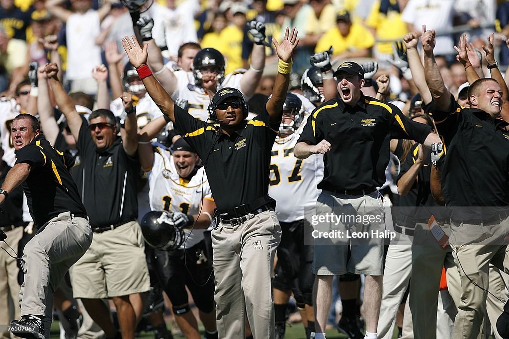 Appalachian State v Michigan Wolverines