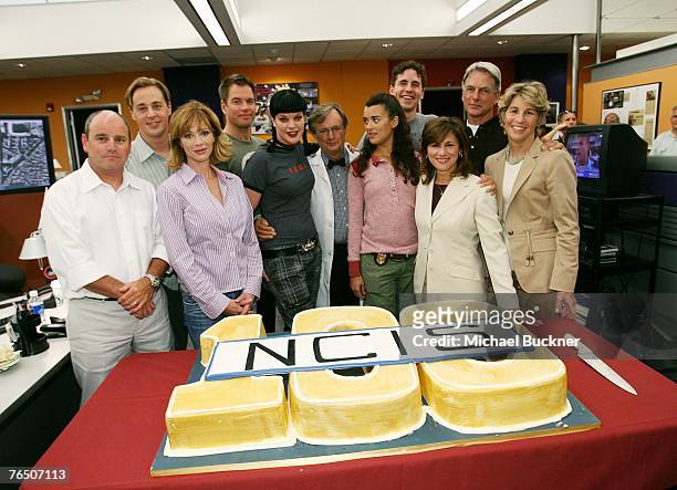 David Stapf President, CBS Paramount Network Television, actor Sean Murray, actress Lauren Holly, actor Michael Weatherly, actress Pauley Perrette,...