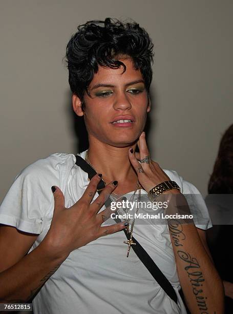 Model Omayra Mota attends the after party for the Carlos Campos Spring 2008 Collection, at Splashlight Studios in New York City on September 4, 2007.