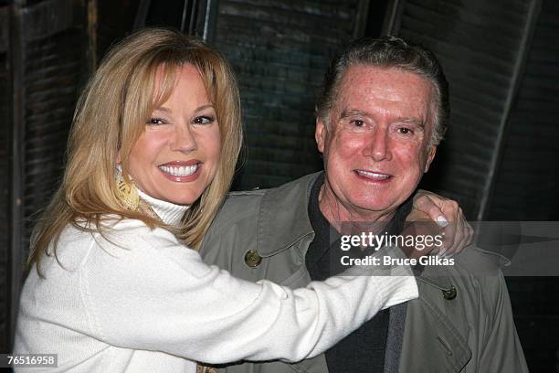 Kathie Lee Gifford and Regis Philbin