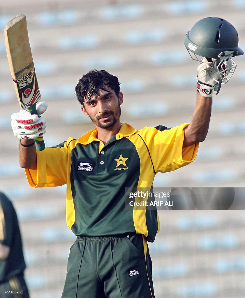 Pakistan 'A' team cricketer Yasir Hameed