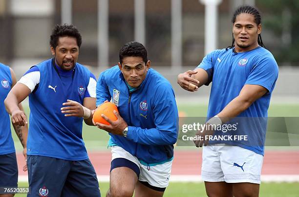 Samoan Islanders Rugby 2,673 Samoan National Rugby Union Team Photos & High Res Pictures ...