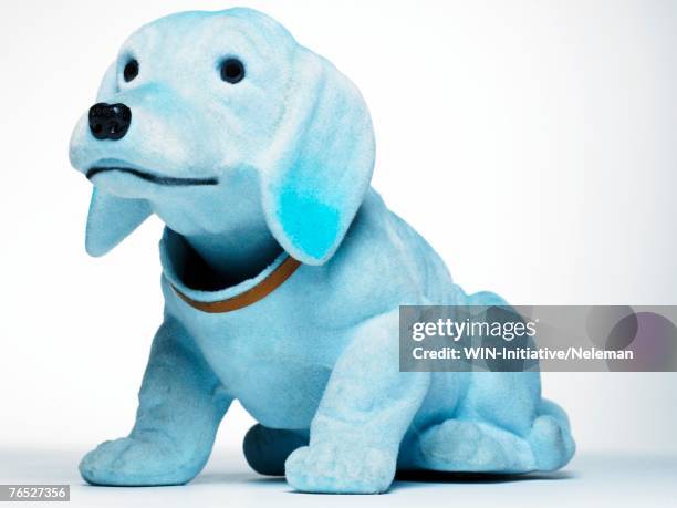 toy dog - bobble head isolated stock pictures, royalty-free photos & images