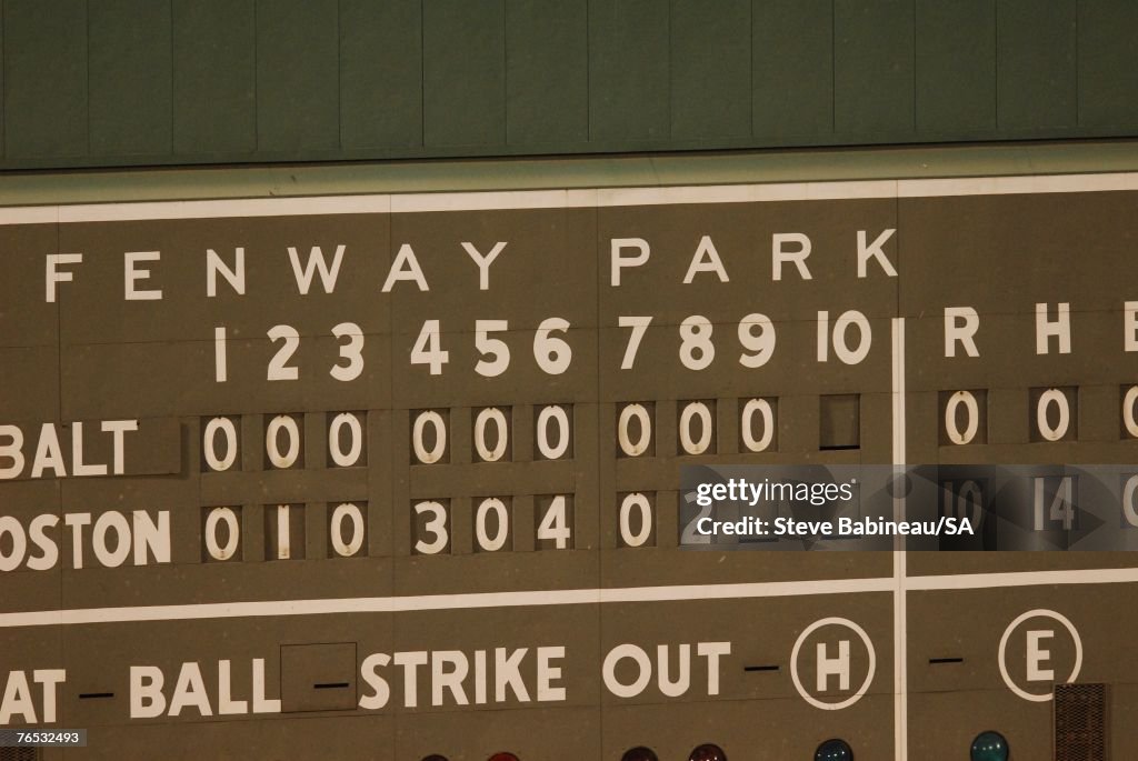 Baltimore Orioles v Boston Red Sox