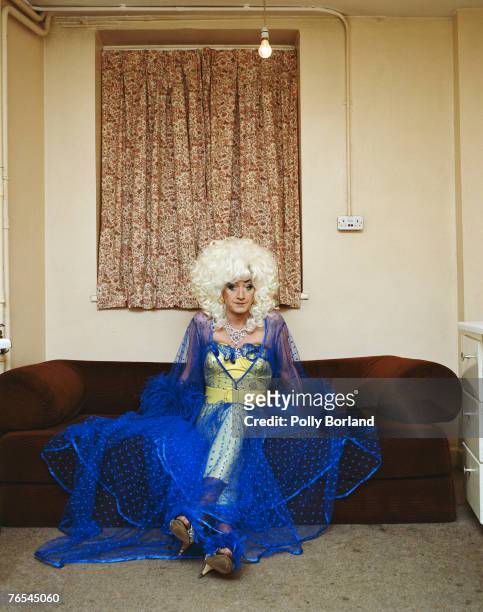English television presenter, comedian and drag artist Paul O'Grady in the guise of his alter-ego Lily Savage, circa 2000.