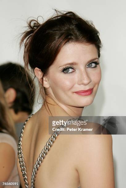 Actress Mischa Barton attends the Conde Nast Media Group's Fourth Annual Fashion Rocks Concert at Radio City Music Hall September 6, 2007 in New York...