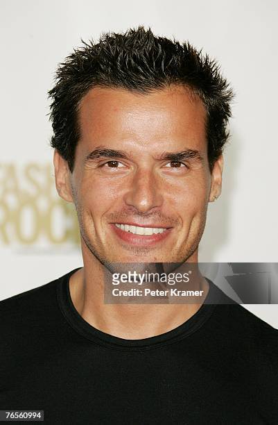 Antonio Sabato Jr. Attends the Conde Nast Media Group's Fourth Annual Fashion Rocks Concert at Radio City Music Hall September 6, 2007 in New York...