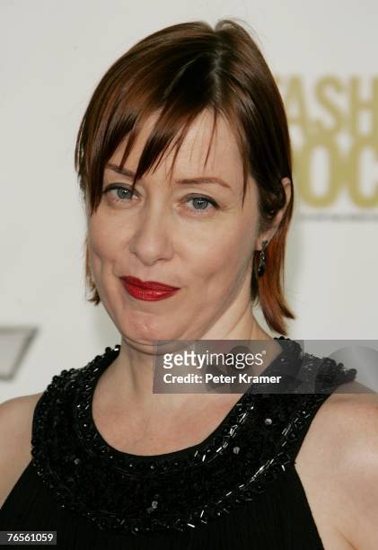 Recording artist Suzanne Vega attends the Conde Nast Media Group's Fourth Annual Fashion Rocks Concert at Radio City Music Hall September 6, 2007 in...
