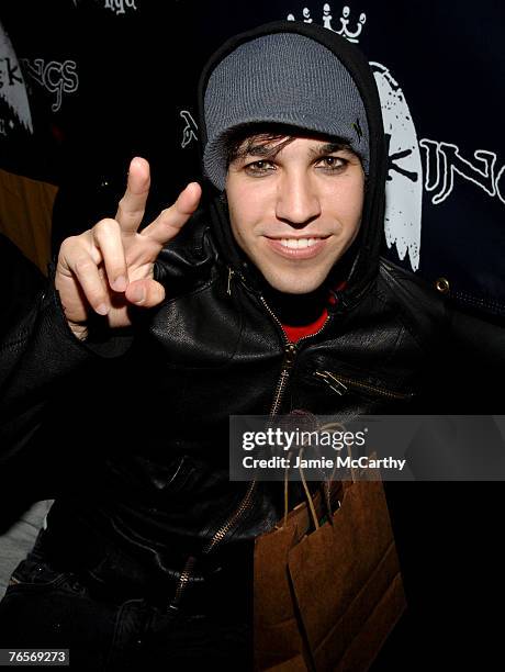 Pete Wentz of Fall Out Boy