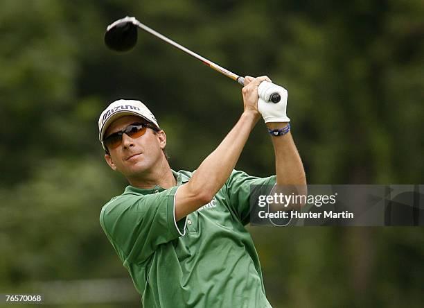 Billy Andrade during the first round of the AT&T National at Congressional Country Club on July 5, 2007 in Bethesda, Maryland.