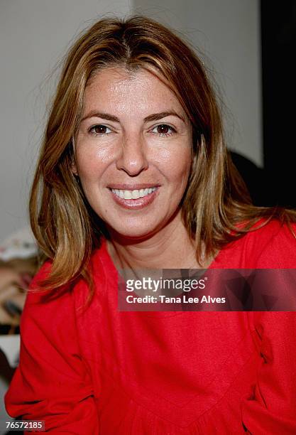 Editor/ TV Personality Nina Garcia visits Mercedes-Benz Fashion Week Spring 2008 - Sari Gueron - at Bumble & Bumble September 4, 2007 in New York,...