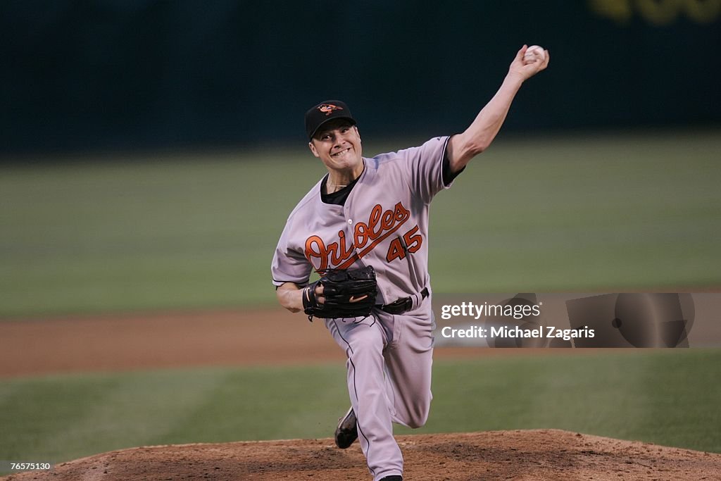 Baltimore Orioles v Oakland Athletics