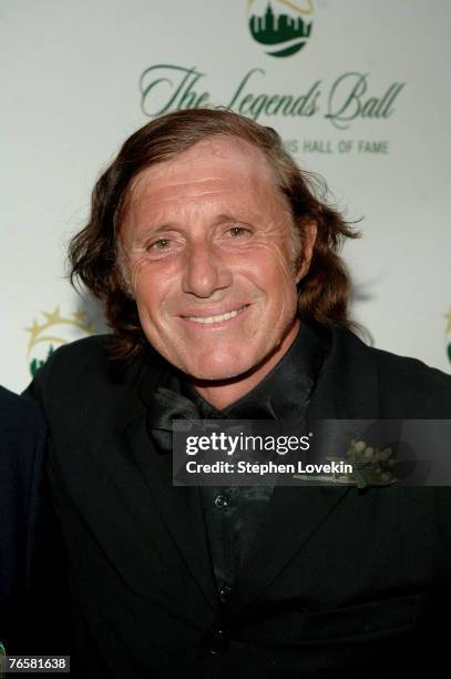 Guillermo Vilas arrives at the International Tennis Hall of Fame's 2007 Legends Ball at Cipriani, 42nd street on September 7, 2007 in New York City.