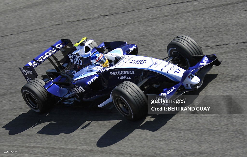Austrian Williams driver Alexander Wurz