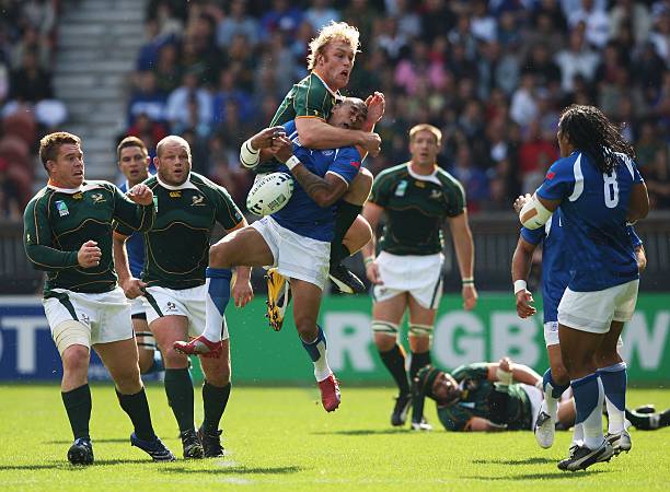 FRA: South Africa v Samoa - IRB RWC 2007 Match Six