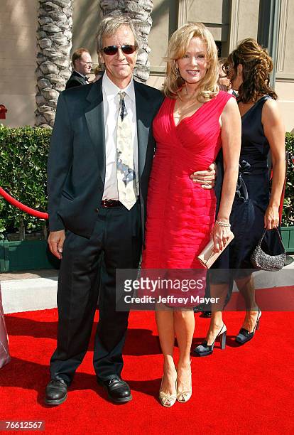 Actress Jean Smart and husband Richard Gilliland arrives at the 59th Annual Primetime Creative Arts Emmy Awards at the Shrine Auditorium on September...