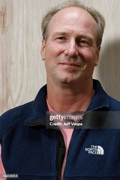 Actor William Hurt of "Into The Wild" at the 2007 Diesel Portrait Studio Presented by Wireimage and Inside Entertainment on September 9, 2007 in...