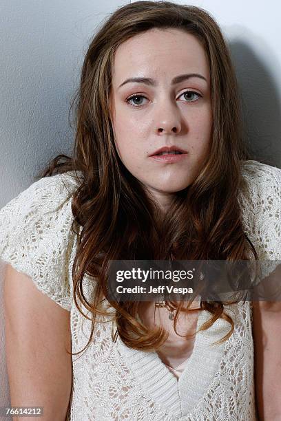 Actress Jenna Malone of "Into The Wild" at the 2007 Diesel Portrait Studio Presented by Wireimage and Inside Entertainment on September 9, 2007 in...