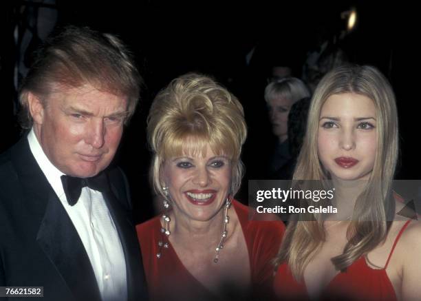 Donald Trump, Ivana Trump, and Ivanka Trump