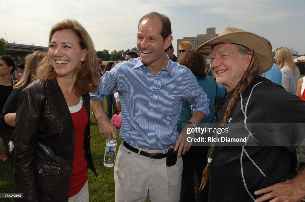 Farm Aid 2007 - Press Confrence and Backstage