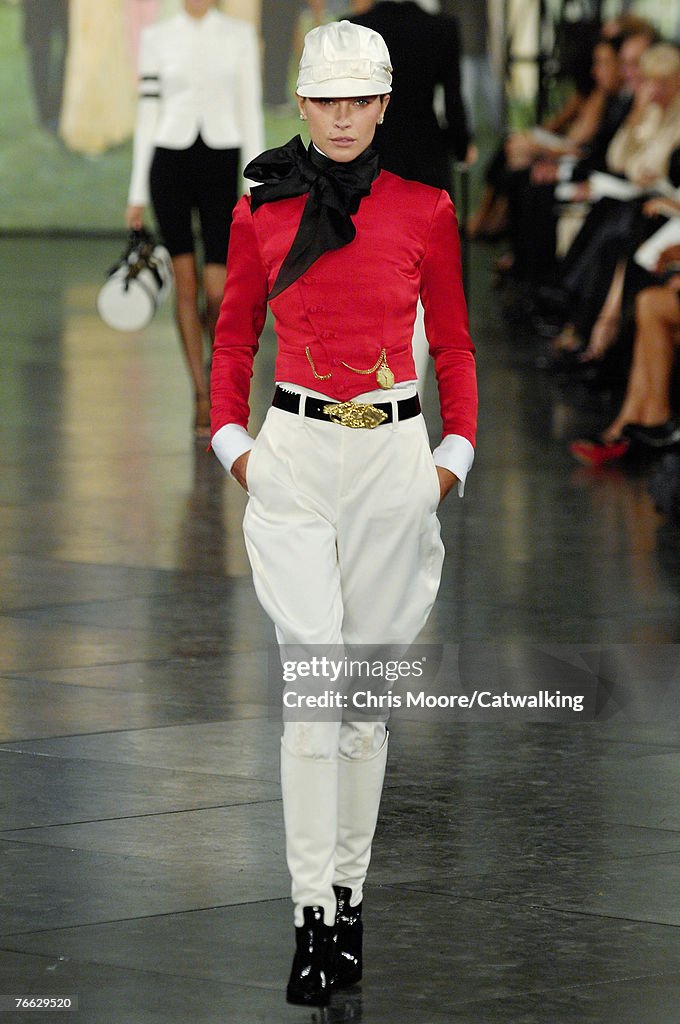 NY: Ralph Lauren 2007 - Runway - MBFW Spring 08