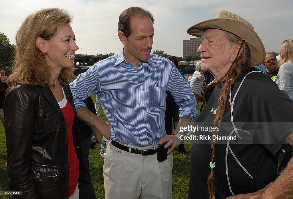 Farm Aid 2007 - Press Confrence and Backstage