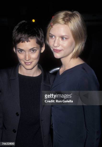 Winona Ryder and Claire Danes