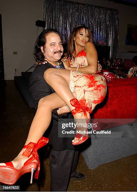 Ron Jeremy and Traci Bingham