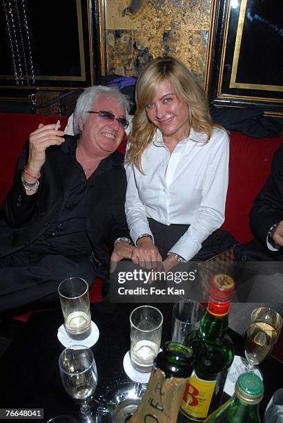 Marc Cerrone and Jill Cerrone attend The 33rd Deauville Film Festival: JB Moet After Party at the Regine?s Club on September 01, 2007 in Deauville,...