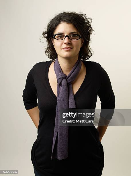 Writer/director Anahi Berneri from the film "Encarnacion" poses for a portrait in the Chanel Celebrity Suite at the Four Season hotel during the...